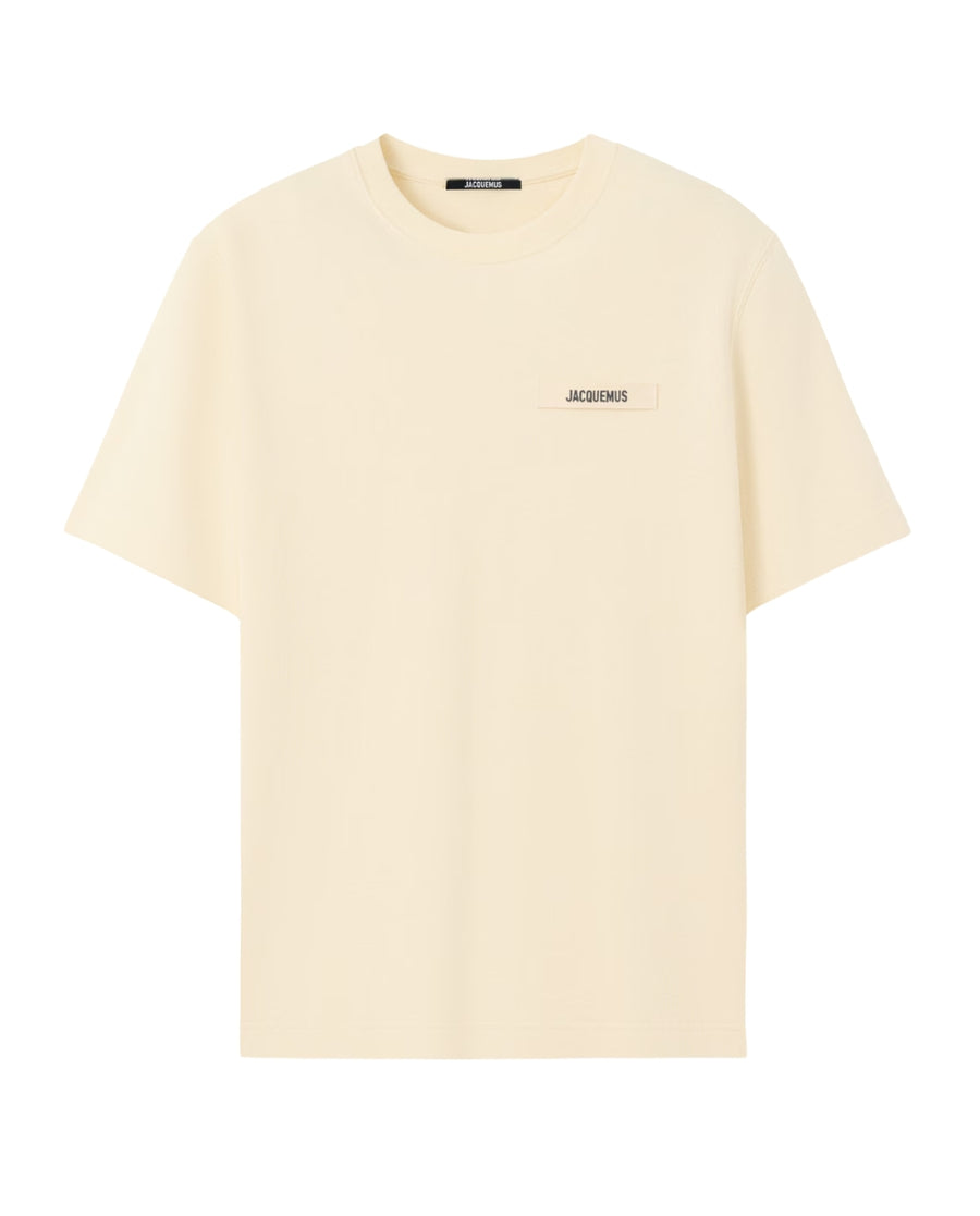 Jacquemus maglietta gros grain - Beige