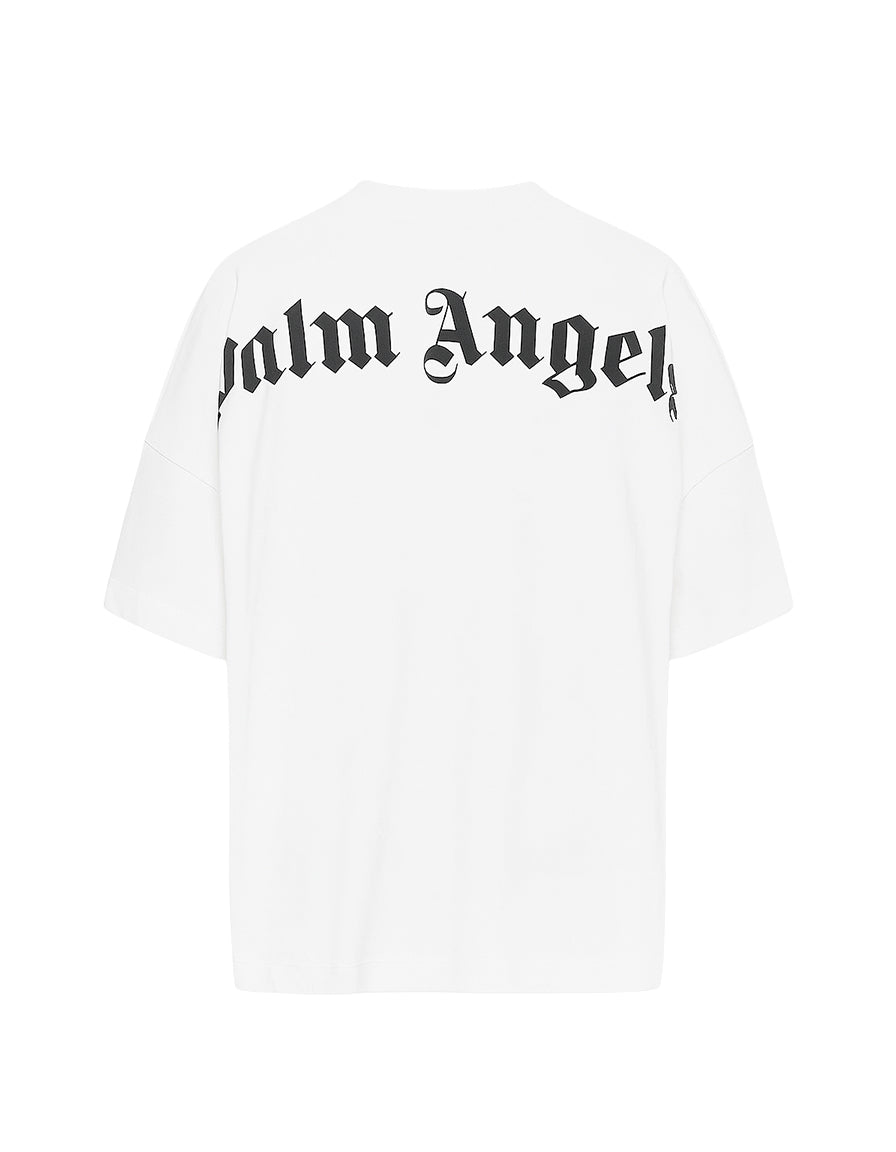 Palm Angels classic logo over tee - White