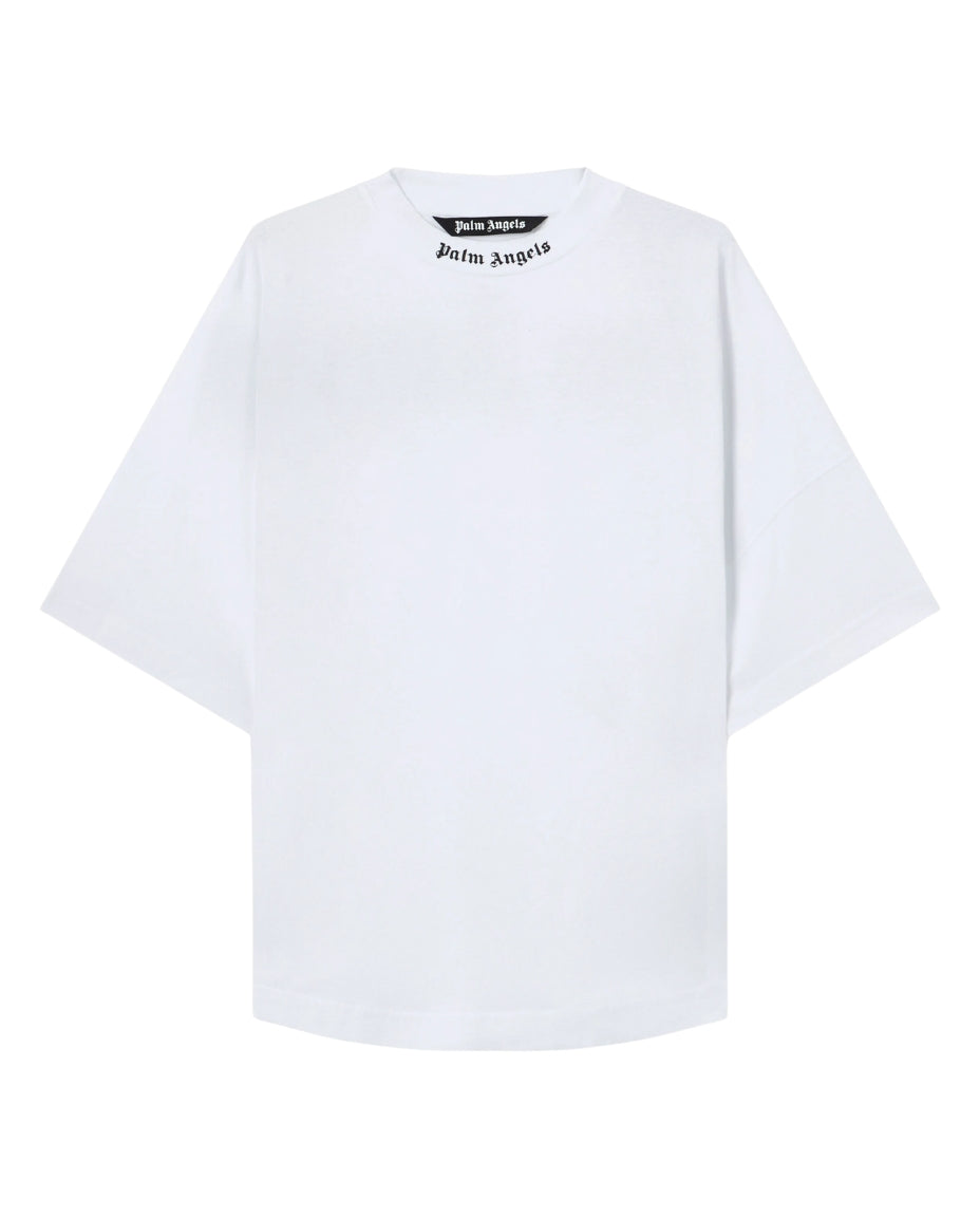 Palm Angels classic logo over tee - White