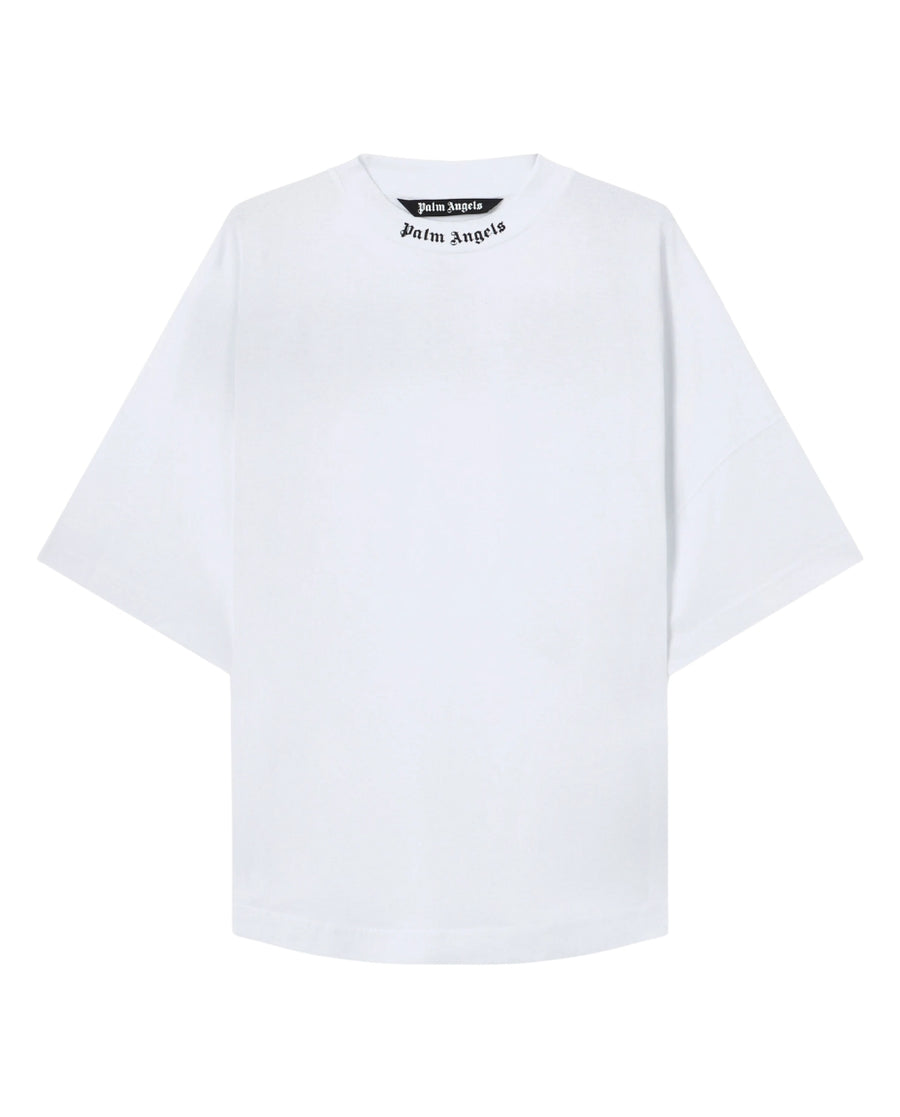Palm Angels classic logo over tee - White