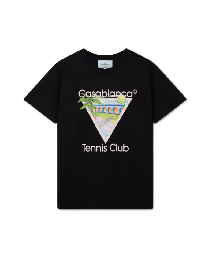 Casablanca T-Shirt Tennis Club Icon