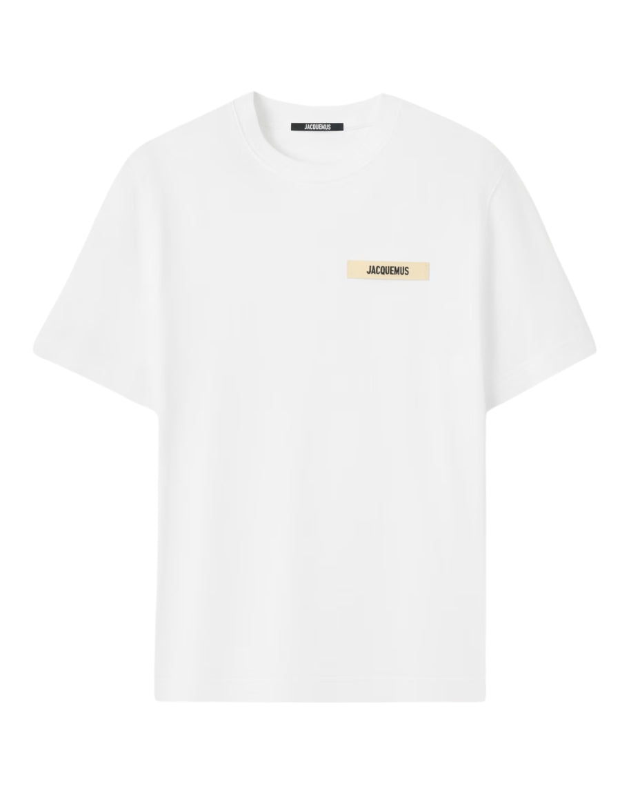 Jacquemus maglietta gros grain - White