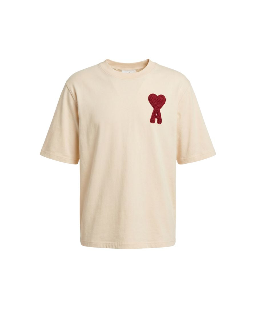 T-shirt Ami Paris - logo rosso