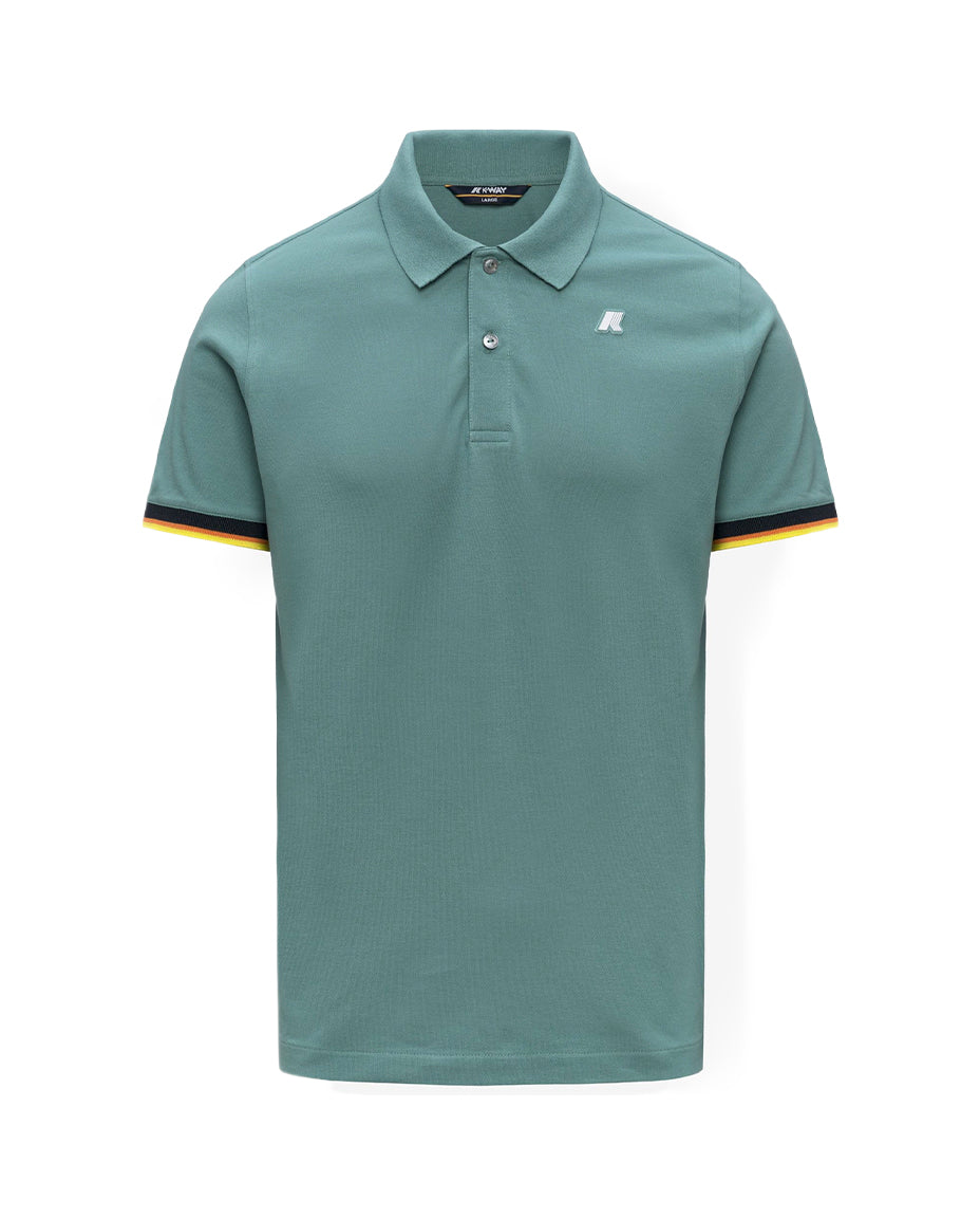 K-Way Polo Vincent - Verde Mine