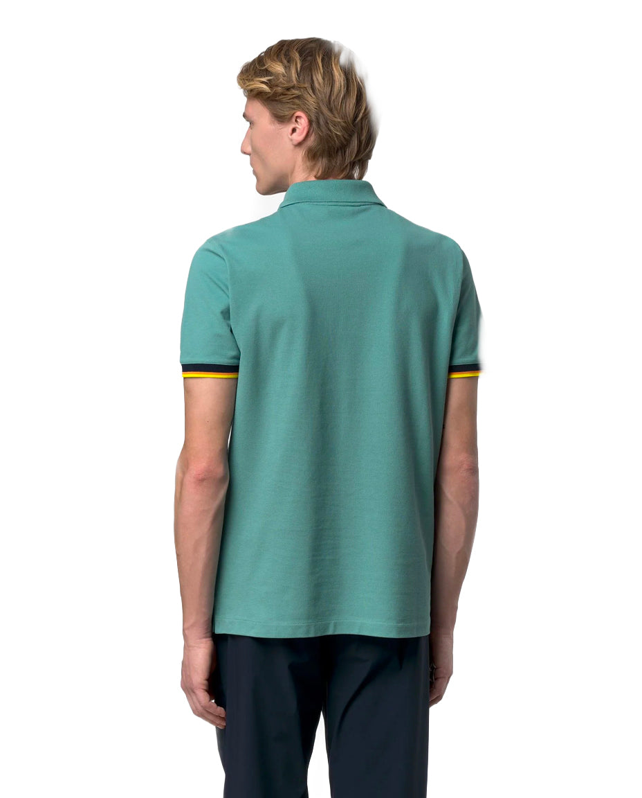 K-Way Polo Vincent - Verde Mine