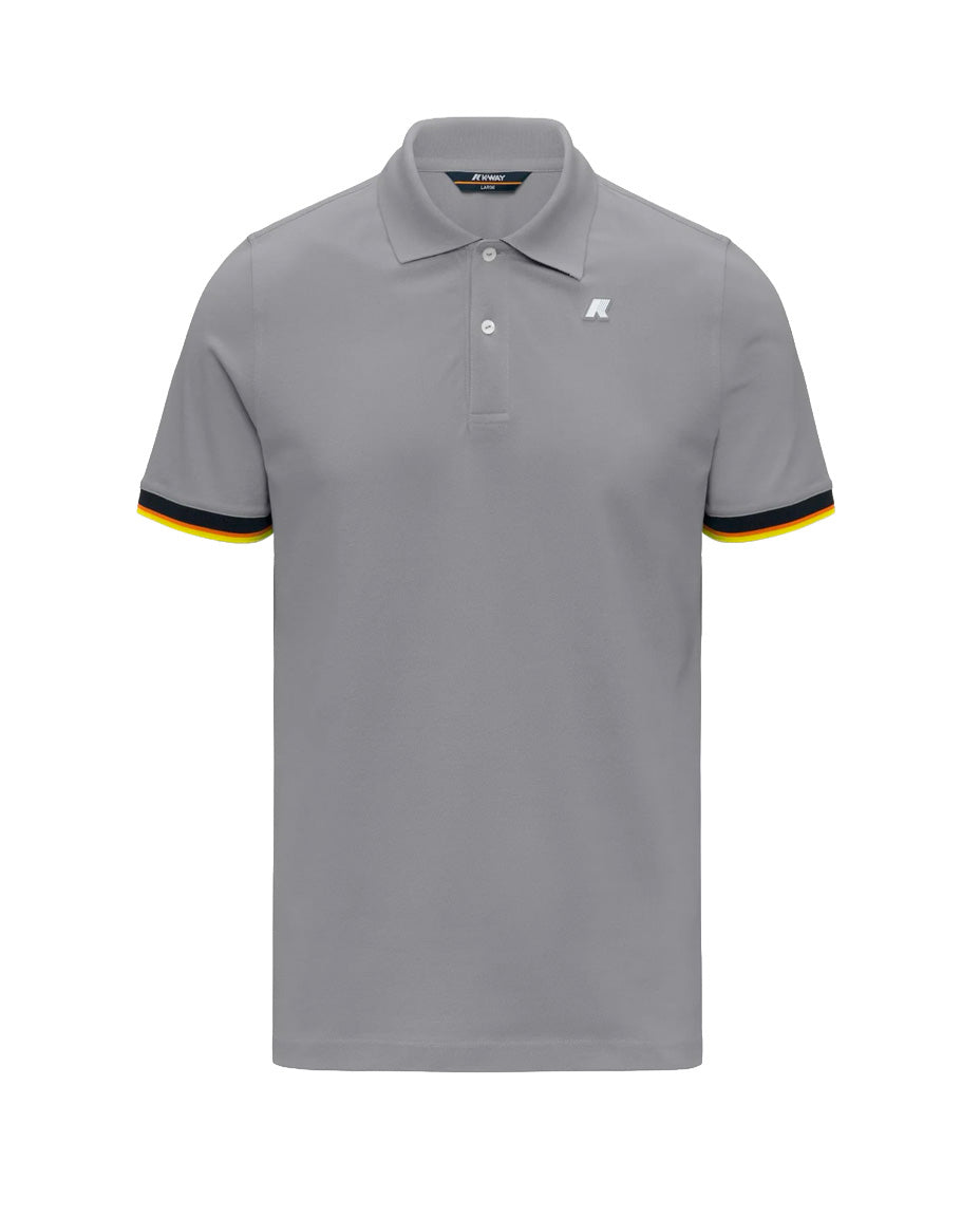 K-Way Polo Vincent - Grey Frost