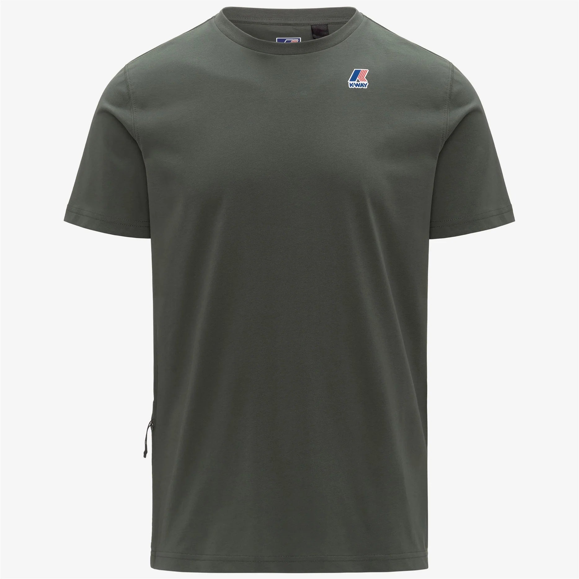 K-Way T-Shirt Le Vrai Edouard - Green Blackish