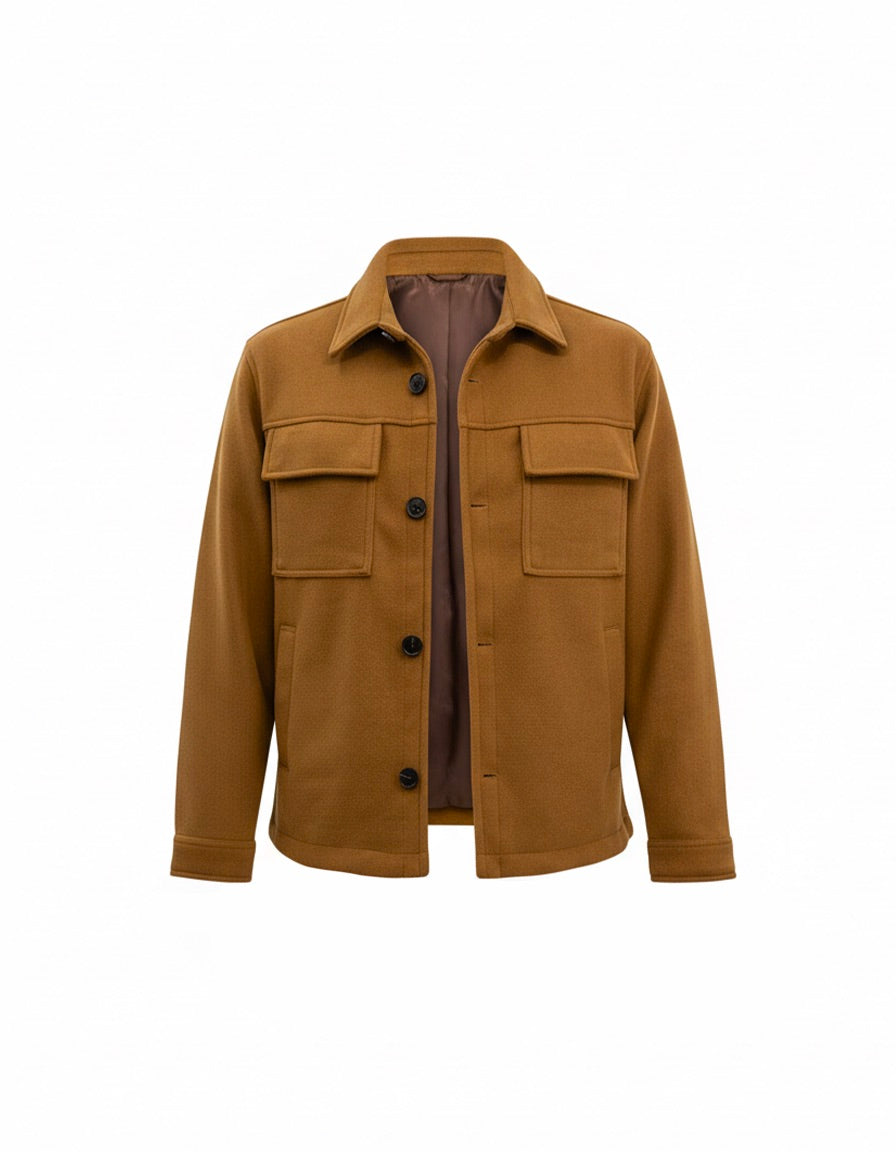 Button Jacket Collage