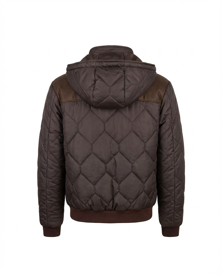 Giubbotto Pelle Trapuntato