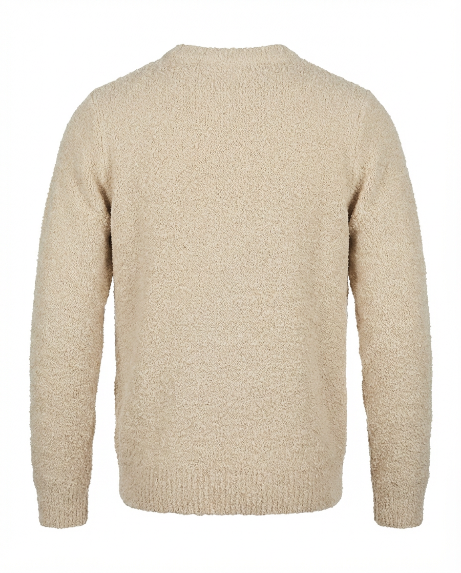 Maglione Bouclé Girocollo