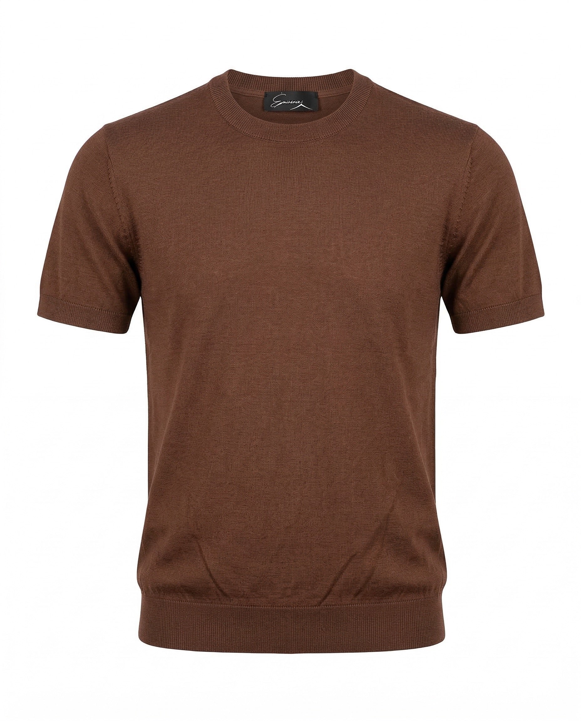 Girocollo in filo - Brown