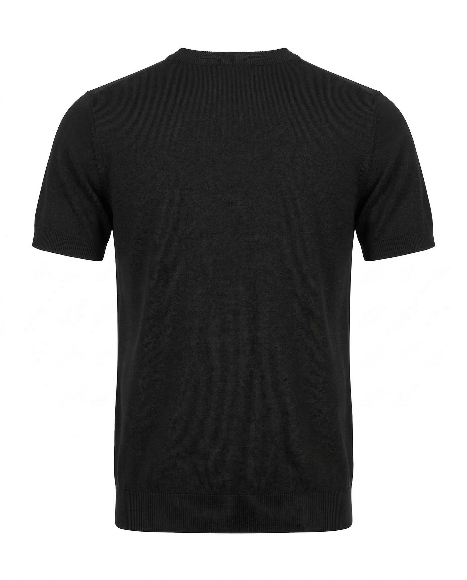 Girocollo in filo - black
