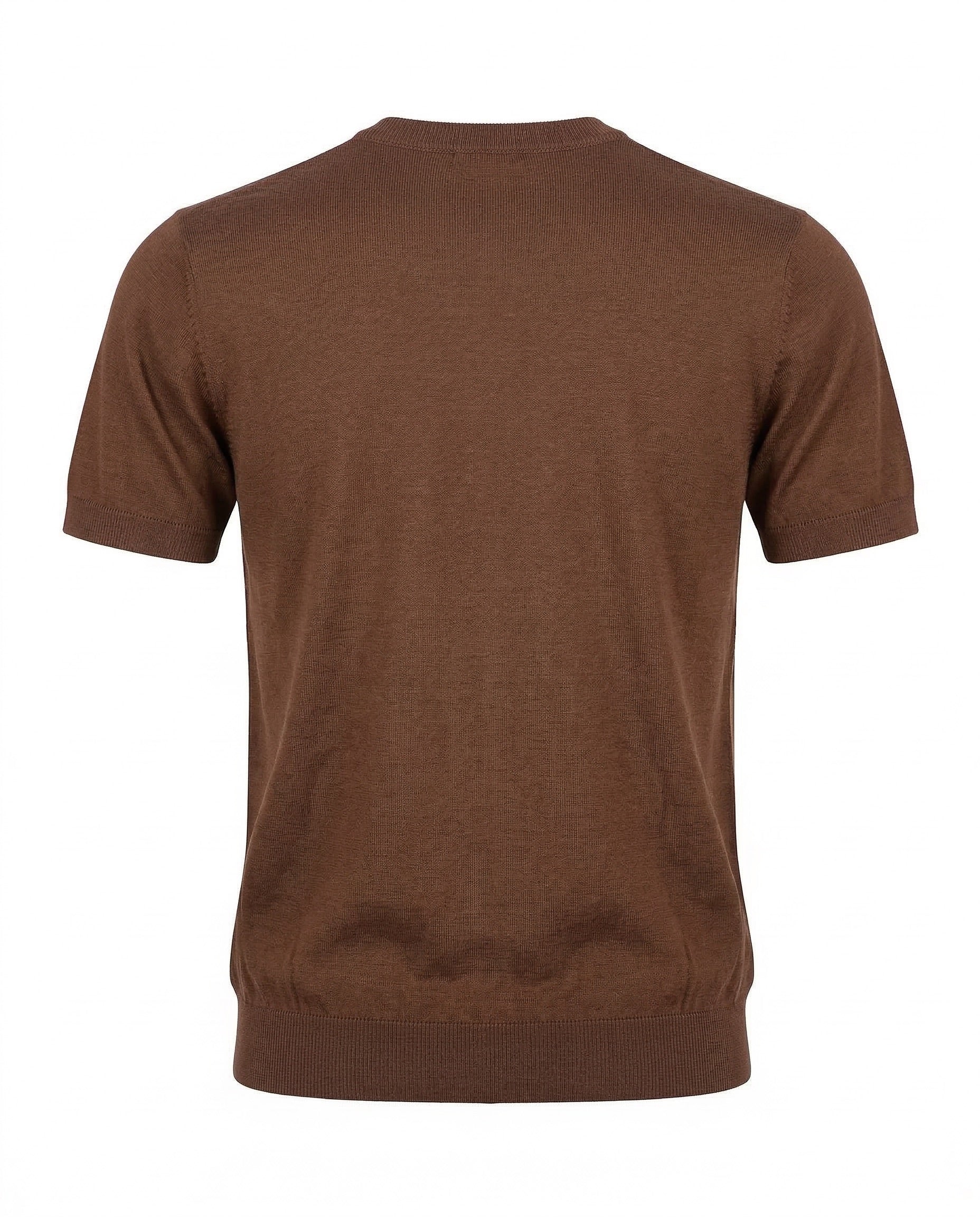 Girocollo in filo - Brown